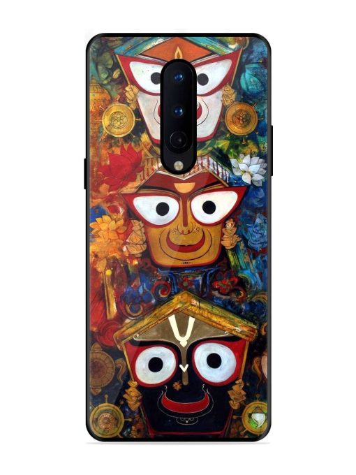 Lord Jagannath Glossy Soft Edge Case for Oneplus 8 Chachhi