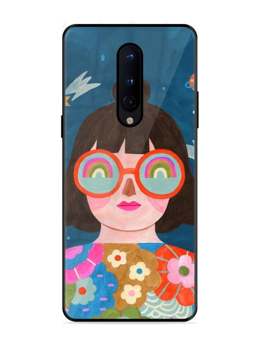 Dreamscape Vision Glossy Soft Edge Case for Oneplus 8 Chachhi