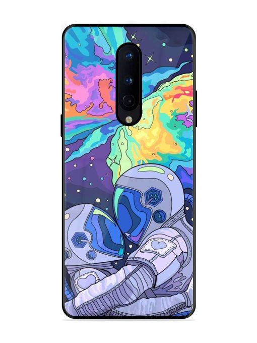 Cosmic Love Glossy Soft Edge Case for Oneplus 8 Chachhi