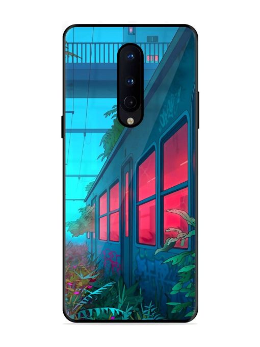 Urban Jungle Glossy Soft Edge Case for Oneplus 8 Chachhi