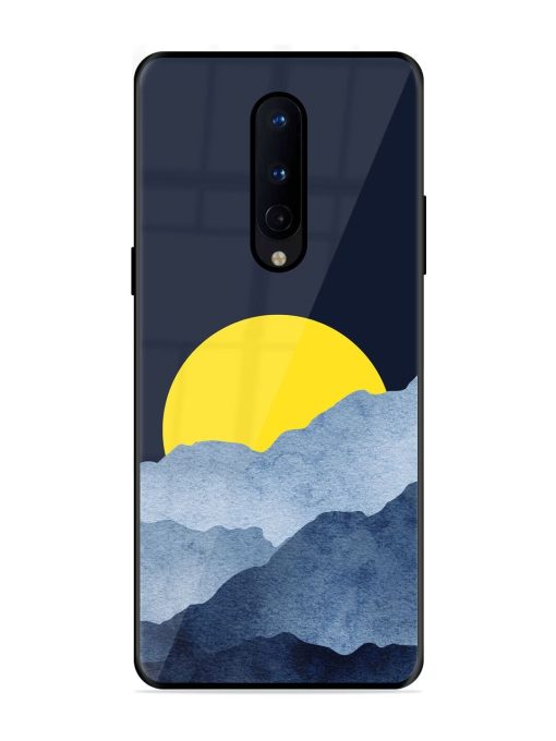 Golden Hour Horizon Glossy Soft Edge Case for Oneplus 8 Chachhi