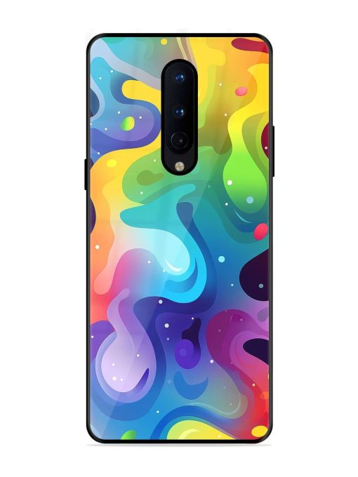 Rainbow River Glossy Soft Edge Case for Oneplus 8