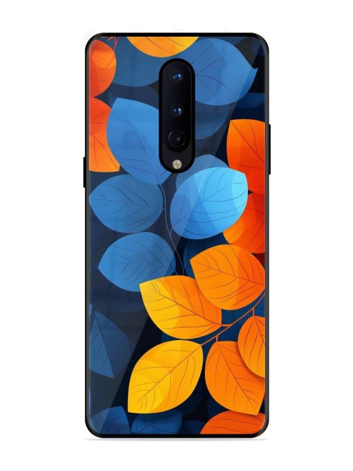 Autumn'S Contrast Glossy Soft Edge Case for Oneplus 8 Chachhi