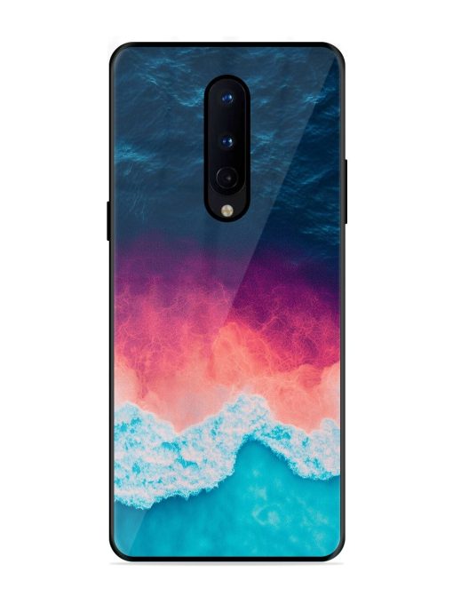 Where The Ocean Meets The Sky Glossy Soft Edge Case for Oneplus 8 Chachhi