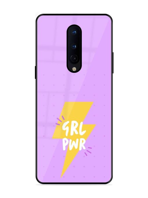 Girl Power Spark Glossy Soft Edge Case for Oneplus 8 Chachhi