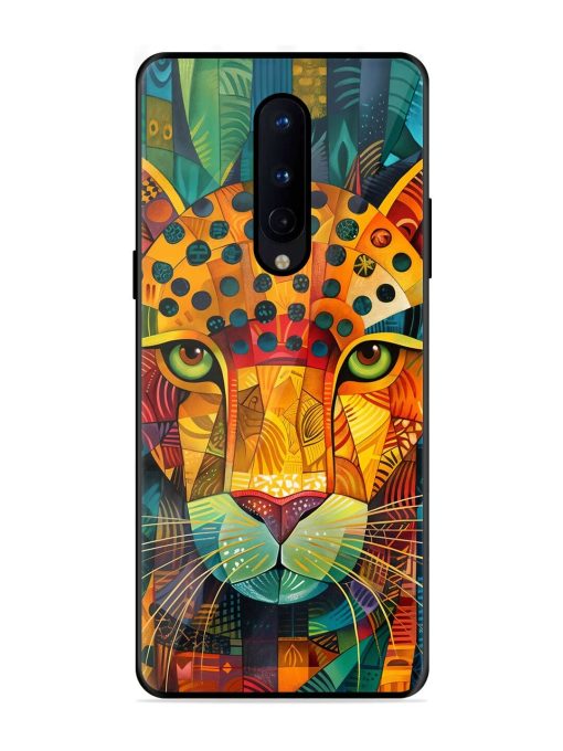 Mosaic Majesty Glossy Soft Edge Case for Oneplus 8 Chachhi