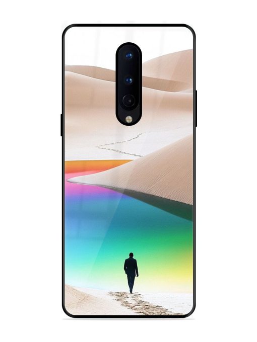 Desert Dreams Glossy Soft Edge Case for Oneplus 8 Chachhi