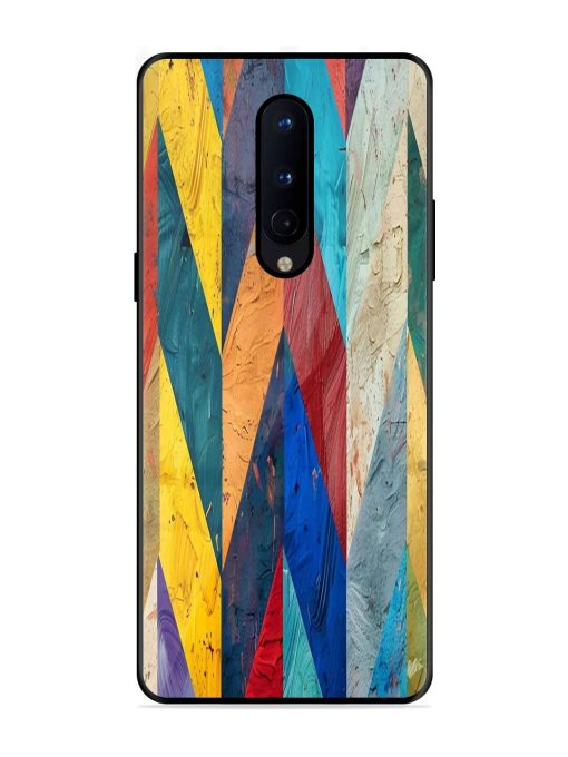 Abstract Tapestry Glossy Soft Edge Case for Oneplus 8 Chachhi