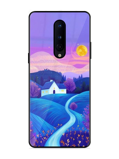 Moonlit Meadow Glossy Soft Edge Case for Oneplus 8 Chachhi