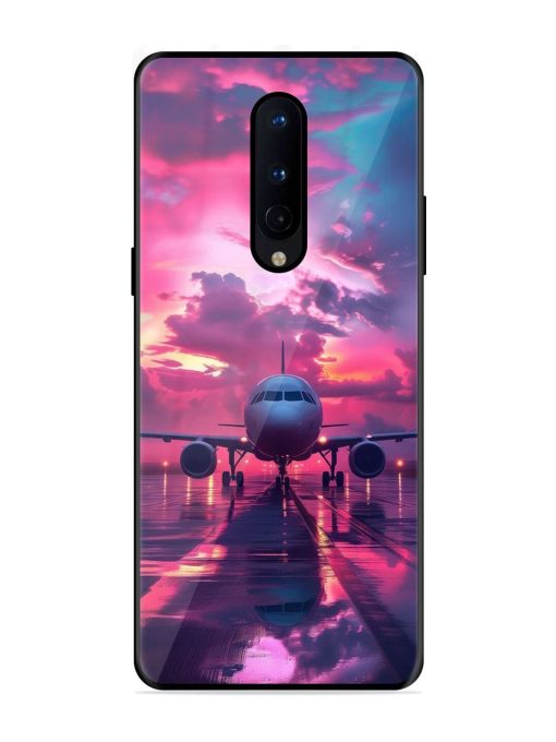 Neon Runway Glossy Soft Edge Case for Oneplus 8 Chachhi