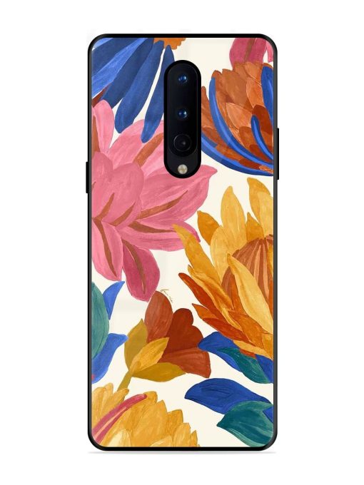 Blooming Tapestry Glossy Soft Edge Case for Oneplus 8 Chachhi