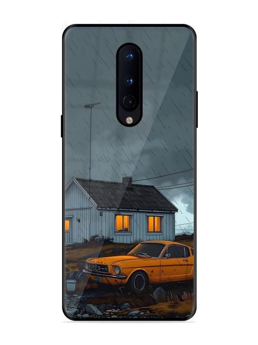 Rainy Day Retreat Glossy Soft Edge Case for Oneplus 8 Chachhi