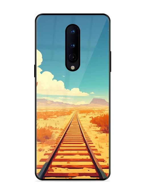 Endless Horizon Glossy Soft Edge Case for Oneplus 8 Chachhi