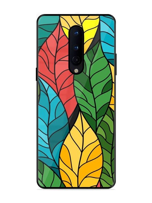 Foliage Fiesta Glossy Soft Edge Case for Oneplus 8 Chachhi