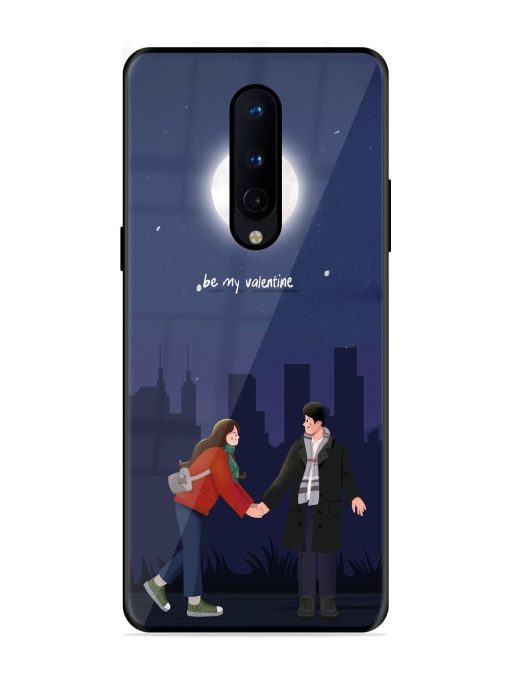 Moonlight Proposal Glossy Soft Edge Case for Oneplus 8 Chachhi