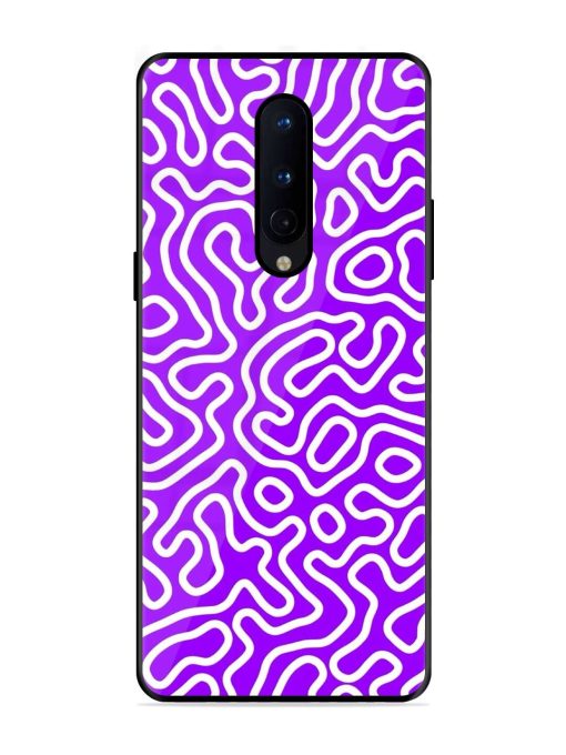 Wavy Wonder Glossy Soft Edge Case for Oneplus 8 Chachhi