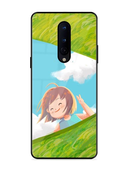 I'M On My Way Glossy Soft Edge Case for Oneplus 8 Chachhi