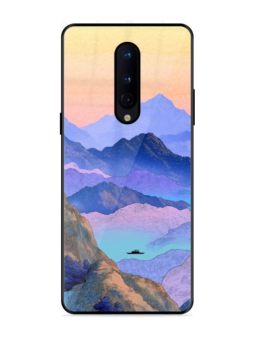 Mountain Mist Glossy Soft Edge Case for Oneplus 8 Chachhi