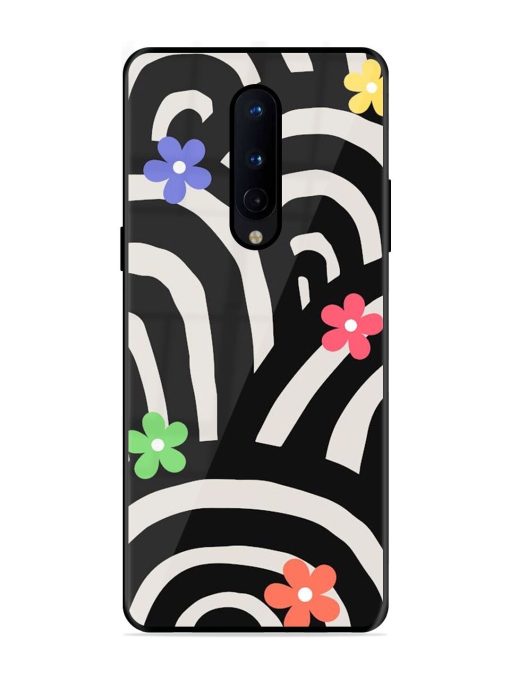 Rainbow Arcs Glossy Soft Edge Case for Oneplus 8 Chachhi