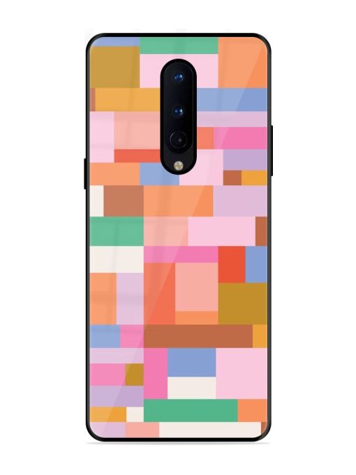 Colorful Chaos Glossy Soft Edge Case for Oneplus 8 Chachhi