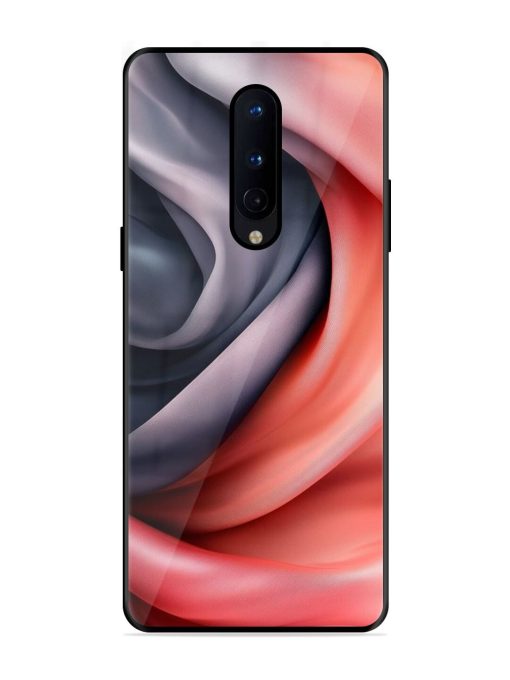 Swirling Silk Glossy Soft Edge Case for Oneplus 8 Chachhi