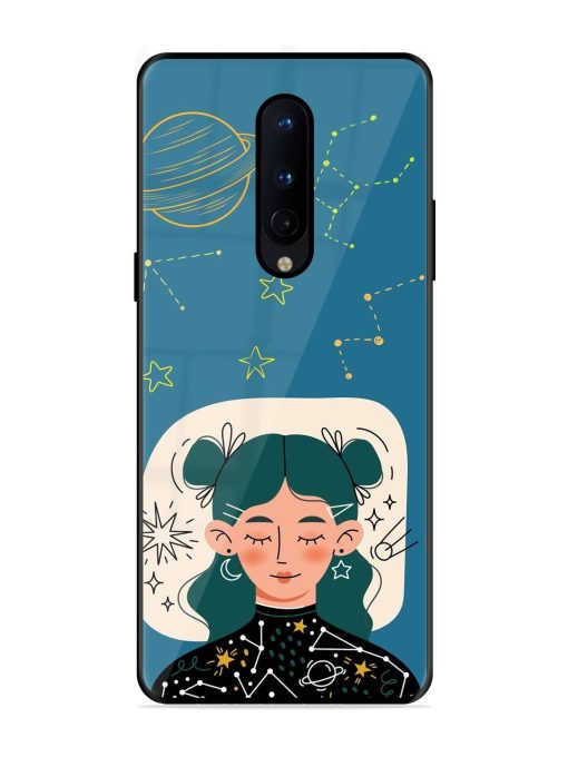 Cosmic Daydreamer Glossy Soft Edge Case for Oneplus 8 Chachhi