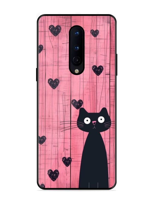 Feline Valentine'S Day Glossy Soft Edge Case for Oneplus 8 Chachhi