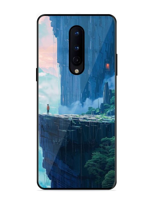 Solitude In The Sky Glossy Soft Edge Case for Oneplus 8 Chachhi