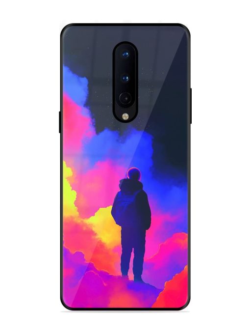 Cosmic Wanderer Glossy Soft Edge Case for Oneplus 8 Chachhi