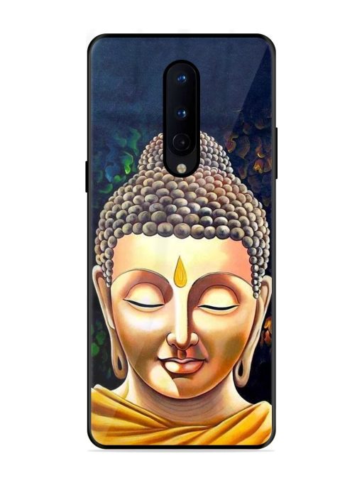 Buddha Face Glossy Soft Edge Case for Oneplus 8 Chachhi