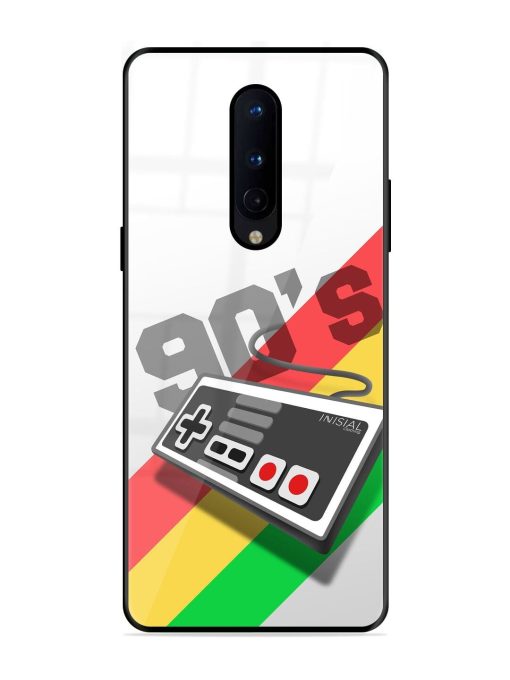 90S Nostalgia Glossy Soft Edge Case for Oneplus 8 Chachhi