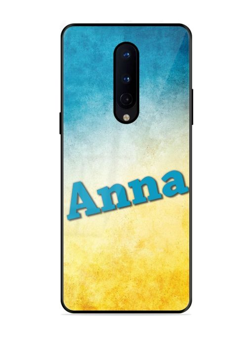 Anna'S Glossy Soft Edge Case for Oneplus 8 Chachhi