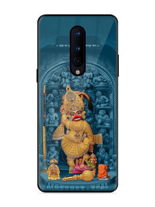 Divine Grace Of Shri Kashtabhanjandev Glossy Soft Edge Case for Oneplus 8 Chachhi