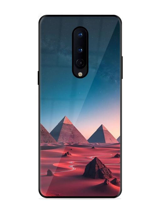 Ancient Wonders Sky Glossy Soft Edge Case for Oneplus 8 Chachhi