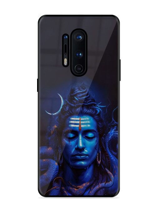 Mystic Mahadev Glossy Soft Edge Case for Oneplus 8 Pro Chachhi