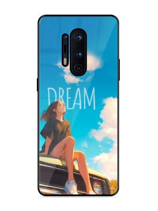 Girly Dream Art Glossy Soft Edge Case for Oneplus 8 Pro Chachhi