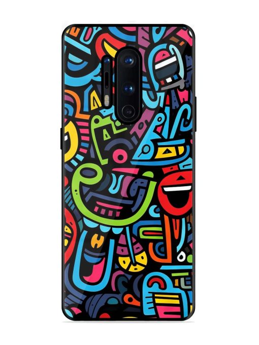 Doodlephoria Glossy Soft Edge Case for Oneplus 8 Pro Chachhi