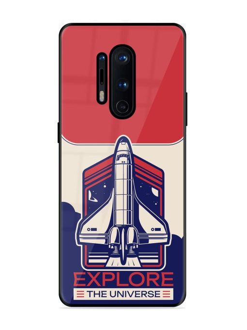 Cosmic Voyage Glossy Soft Edge Case for Oneplus 8 Pro Chachhi