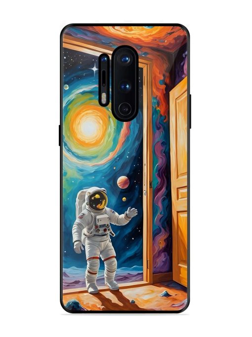 Artistic Space Glossy Soft Edge Case for Oneplus 8 Pro Chachhi