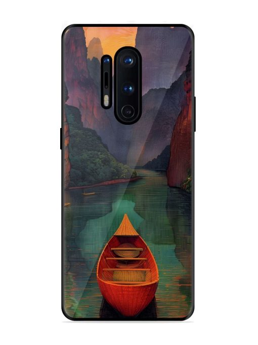 Serene Passage Glossy Soft Edge Case for Oneplus 8 Pro Chachhi