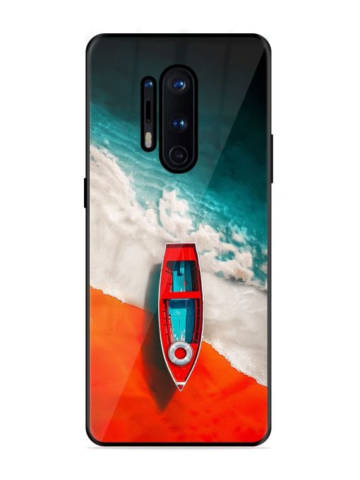 Crimson Tide Glossy Soft Edge Case for Oneplus 8 Pro Chachhi