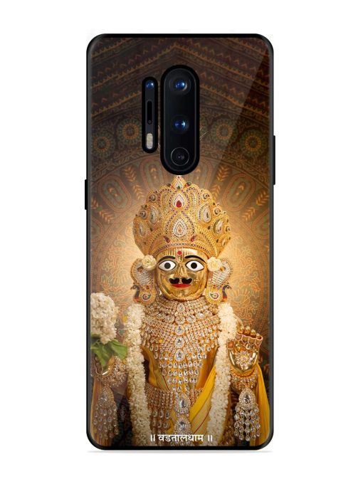 Hare Krishna Maharaj Glossy Soft Edge Case for Oneplus 8 Pro Chachhi