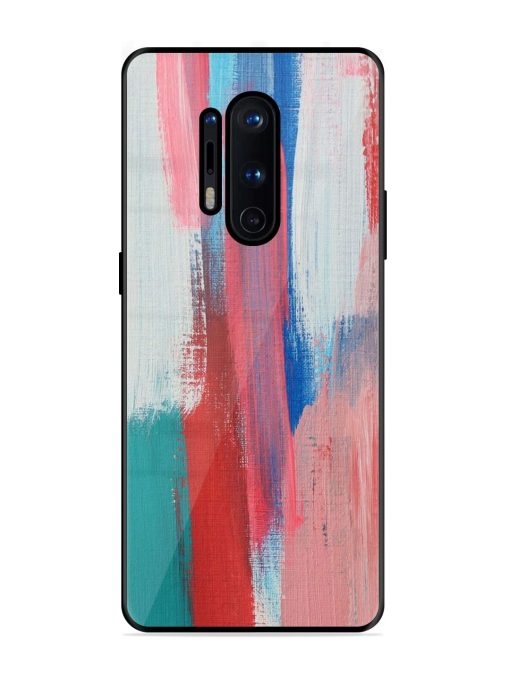 Colorful Chaos Glossy Soft Edge Case for Oneplus 8 Pro Chachhi