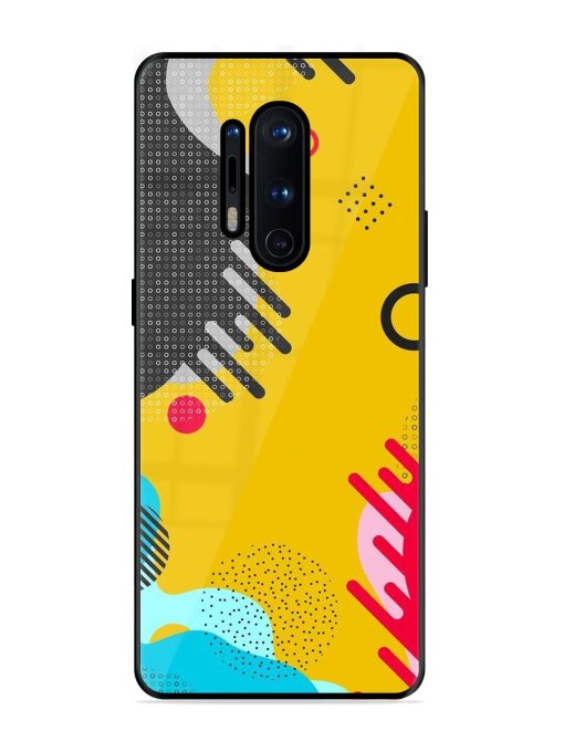 Neon Pop Glossy Soft Edge Case for Oneplus 8 Pro Chachhi