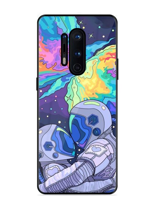 Cosmic Love Glossy Soft Edge Case for Oneplus 8 Pro Chachhi