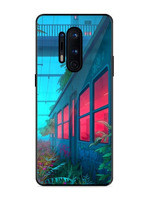 Urban Jungle Glossy Soft Edge Case for Oneplus 8 Pro Chachhi