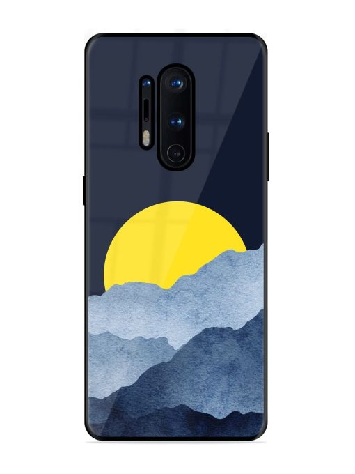 Golden Hour Horizon Glossy Soft Edge Case for Oneplus 8 Pro Chachhi