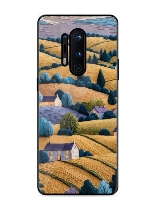 Rolling Hilltop Haven Glossy Soft Edge Case for Oneplus 8 Pro Chachhi