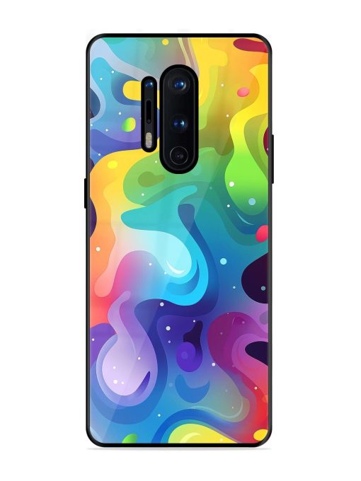 Rainbow River Glossy Soft Edge Case for Oneplus 8 Pro Chachhi