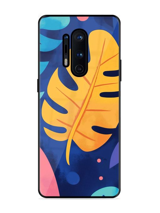 Tropical Tapestry Glossy Soft Edge Case for Oneplus 8 Pro Chachhi